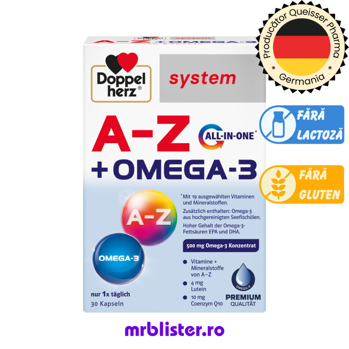 Doppelherz System A-Z + Omega-3 ALL-IN-ONE 30 capsule [1]