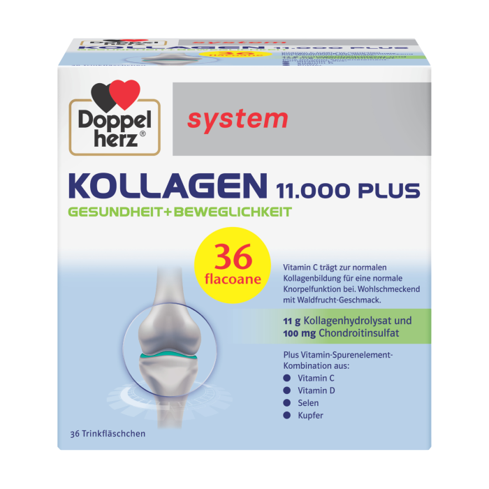 Doppelherz System Kollagen 11000 Plus 36 flacoane [2]