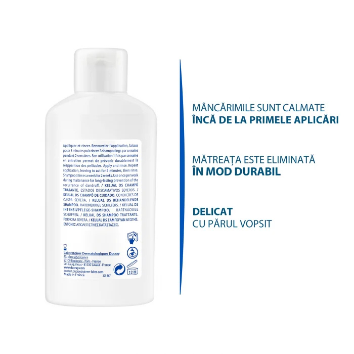 Ducray Kelual DS sampon tratament matreata severa 100 ml [3]