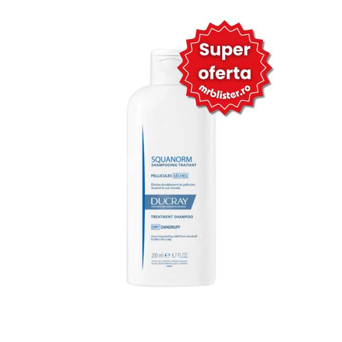 Ducray Squanorm sampon tratament matreata uscata 200 ml [1]