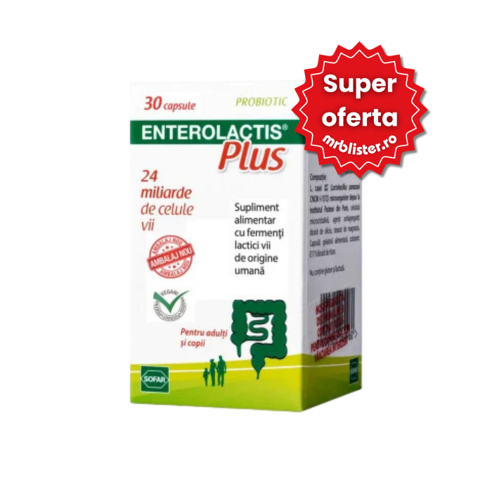 Enterolactis Plus 30 capsule [1]