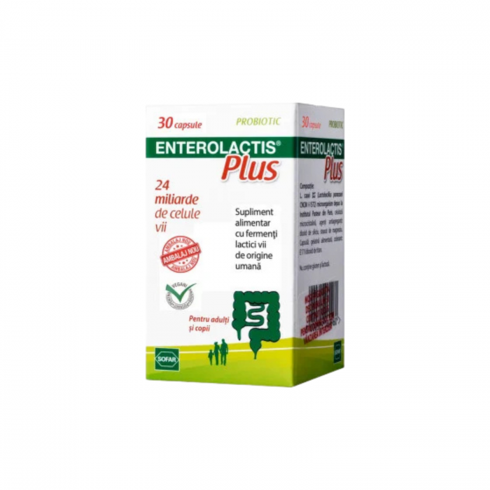Enterolactis Plus 30 capsule [2]