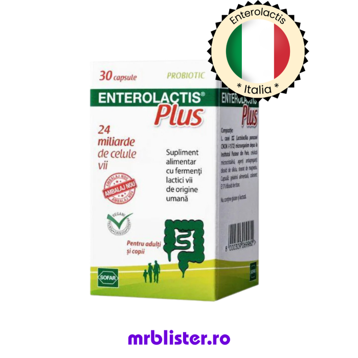 Enterolactis Plus 30 capsule [1]