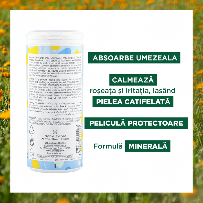 Klorane Bebe Pudra Protectoare 100 g [3]