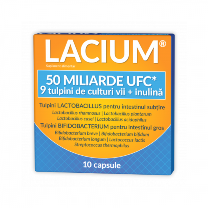 Lacium 50 miliarde UFC 10 capsule [2]