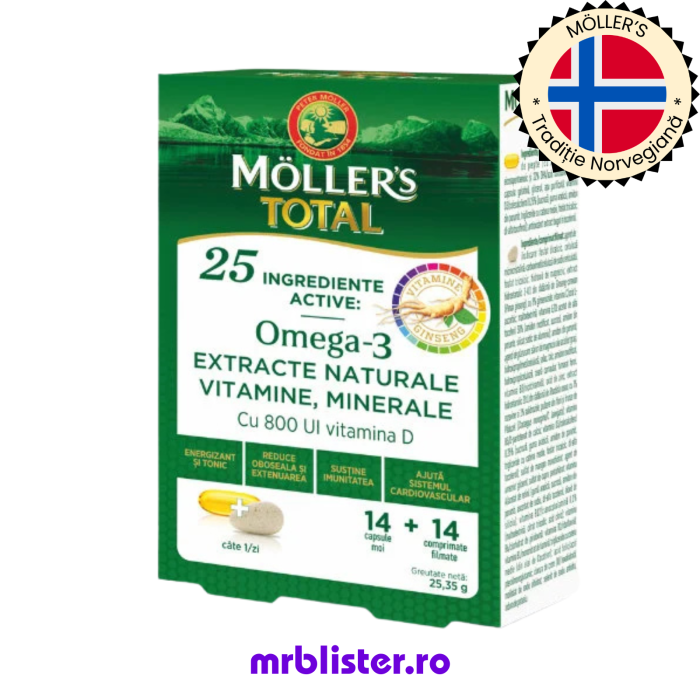 Moller's Total 14 capsule moi + 14 comprimate [1]