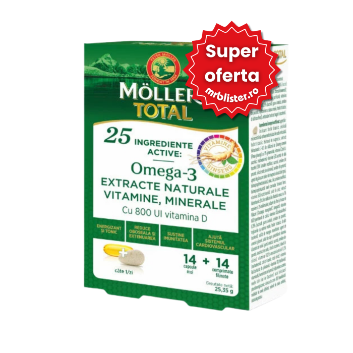 Moller's Total 14 capsule moi + 14 comprimate [1]