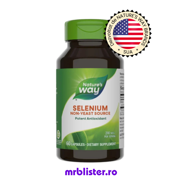 Nature's Way Selenium 200 mcg 60 capsule [1]