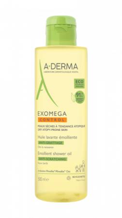 A-DERMA - A-derma Exomega Control ulei de dus 500 ml