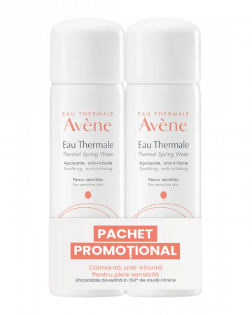 Toate produsele - Avene apa termala spray 50 ml + 50 ml pachet promotional