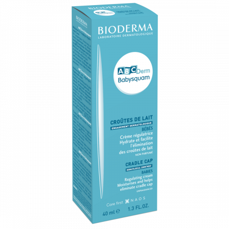 Ingrijire par si scalp copii - Bioderma ABCDerm Babysquam 40 ml