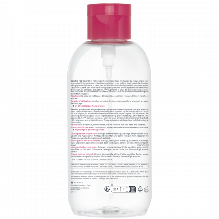 Bioderma Sensibio H2O Apa micelara cu pompa 850 ml [1]