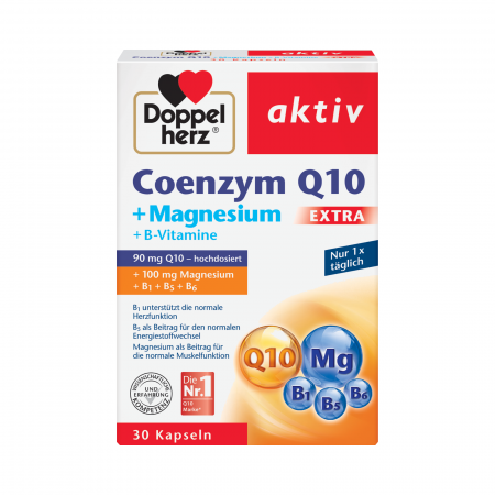 Toate produsele - Doppelherz Aktiv Coenzima Q10 Extra + Magneziu 30 capsule