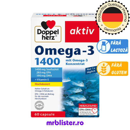 Toate produsele - Doppelherz Aktiv Omega 3 1400 mg 60 capsule