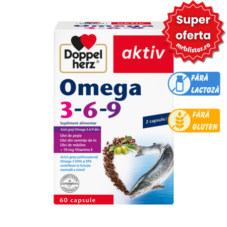 Toate produsele - Doppelherz Aktiv Omega 3-6-9 60 capsule