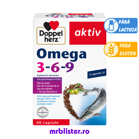 Toate produsele - Doppelherz Aktiv Omega 3-6-9 60 capsule