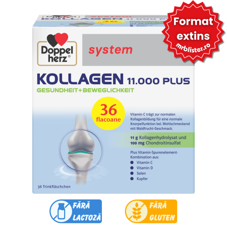 Toate produsele - Doppelherz System Kollagen 11000 Plus 36 flacoane