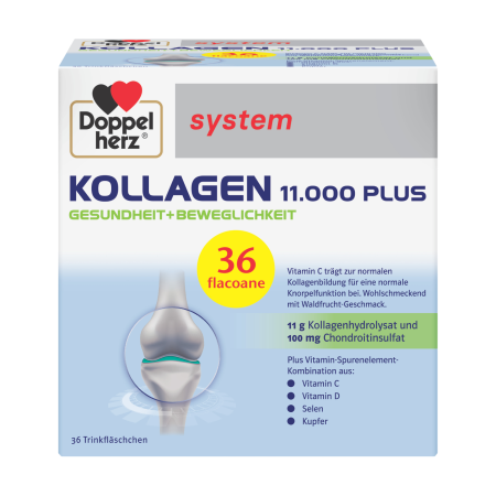 Doppelherz System Kollagen 11000 Plus 36 flacoane [1]