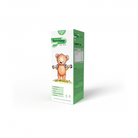 Fier copii - Ferrodep sirop 150 ml