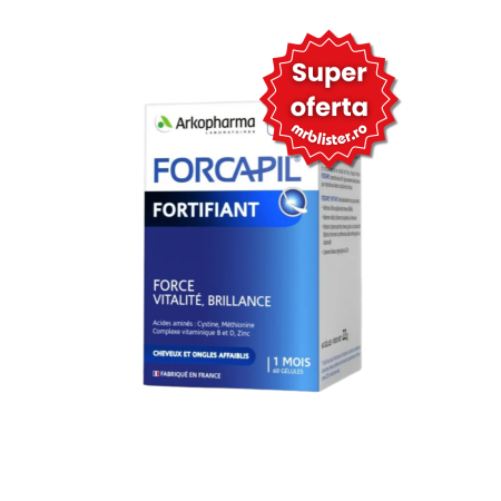 Toate produsele - Forcapil Fortifiant Par si Unghii 60 capsule