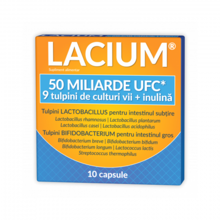 ZDROVIT - Lacium 50 miliarde UFC 10 capsule