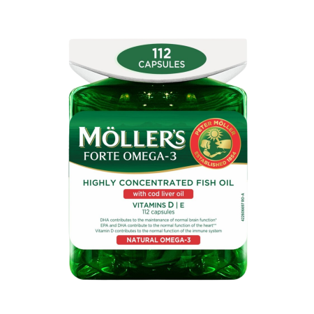 Moller's Forte Omega 3 + Cod Liver Oil 112 capsule [1]