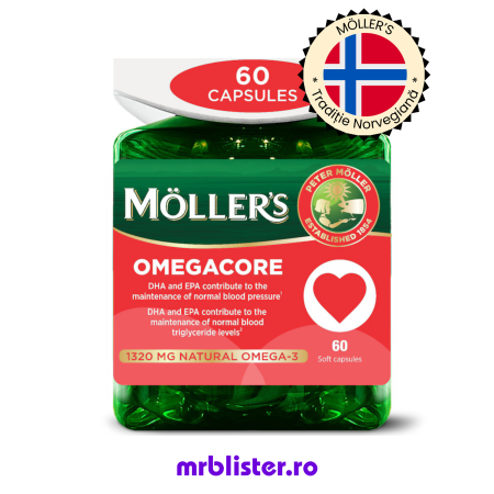 Toate produsele - Moller's Omegacore 60 capsule moi