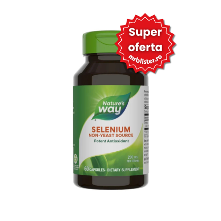 Toate produsele - Nature's Way Selenium 200 mcg 60 capsule
