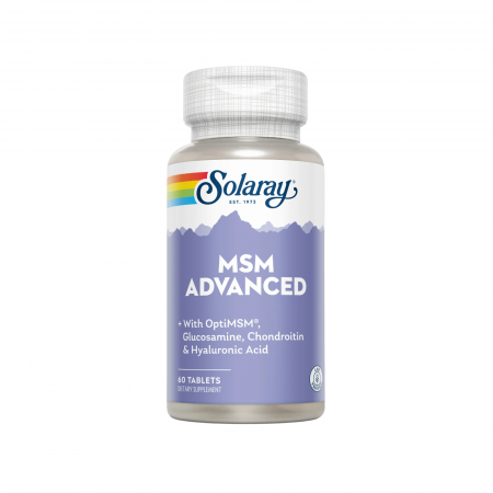 Toate produsele - Solaray MSM Advanced 60 tablete