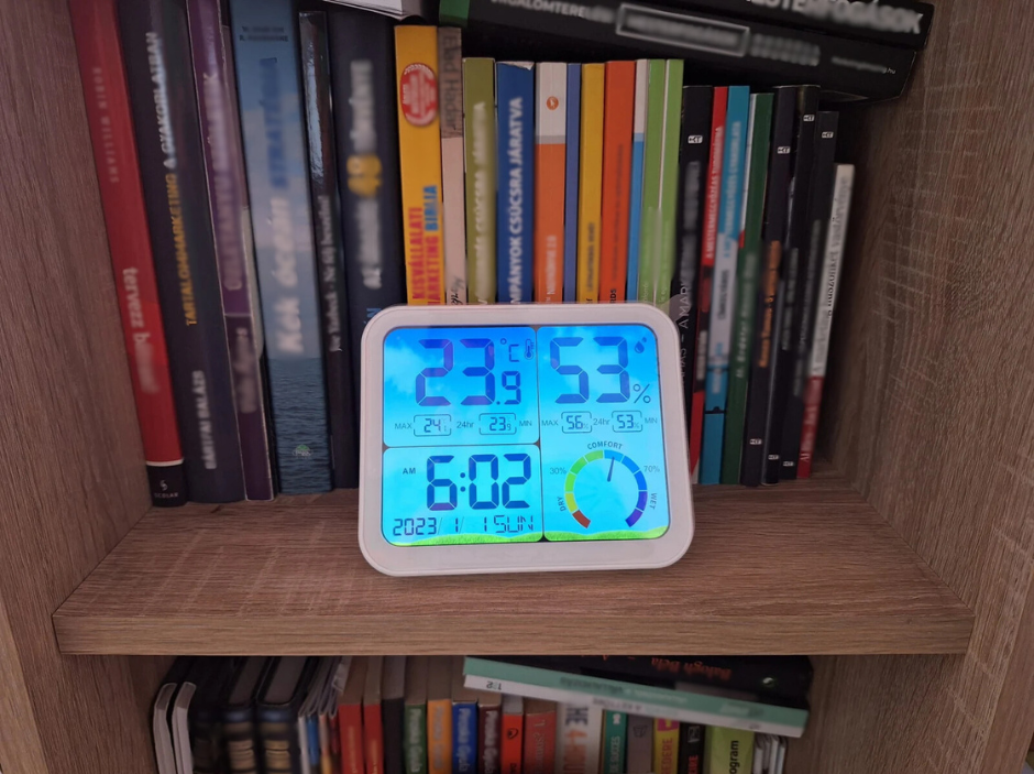 Termometru și Higrometru Maxi Interior, Color [7]