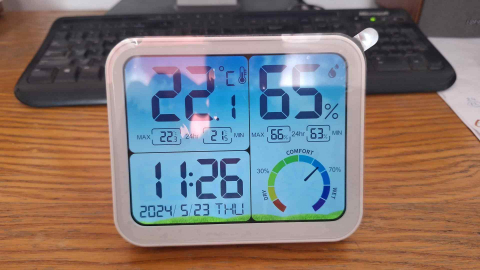 Termometru și Higrometru Maxi Interior, Color [2]