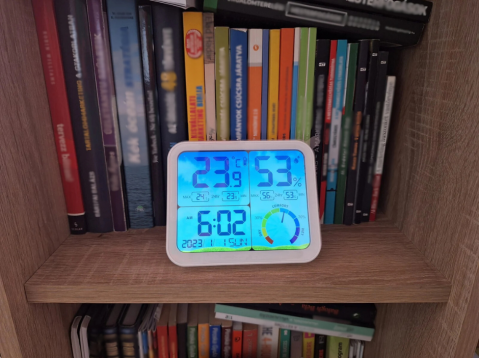 Termometru și Higrometru Maxi Interior, Color [6]