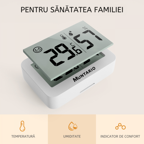 Termometru și Higrometru Mini Interior [9]