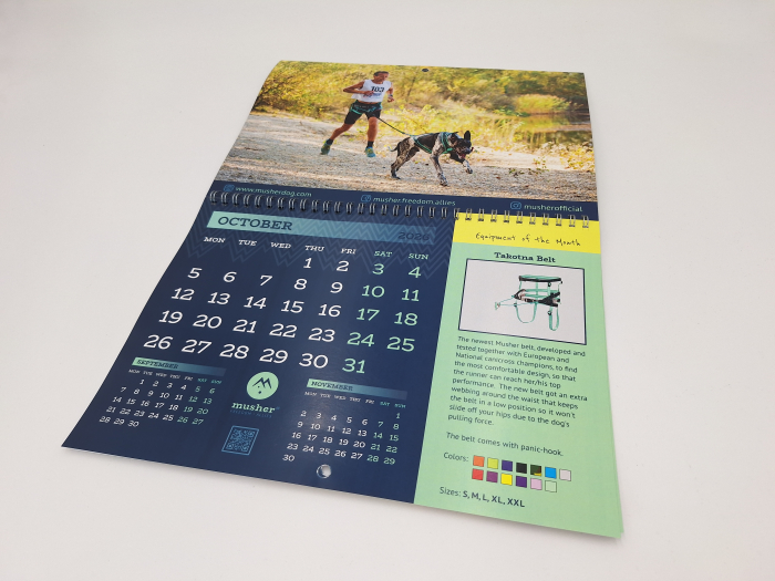Musher Wall Calendar 2026 [2]