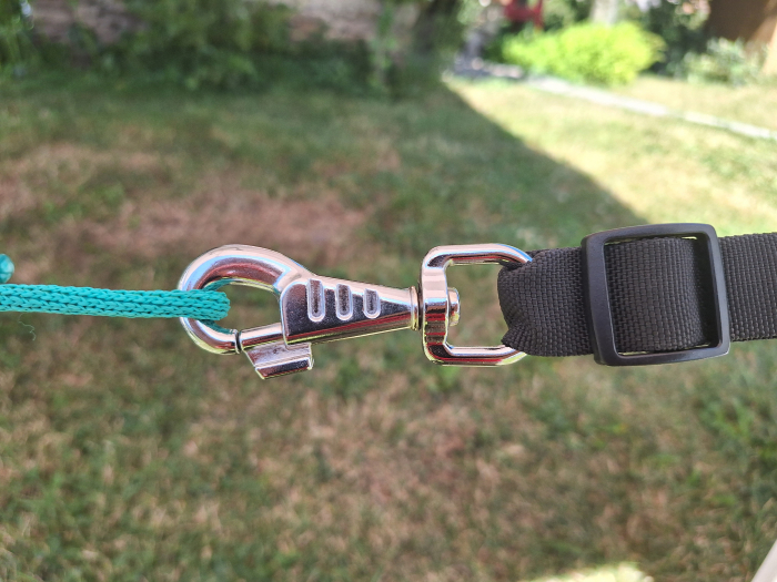 Musher forgó karabiner - nikkelezett acél, strapabíró [2]