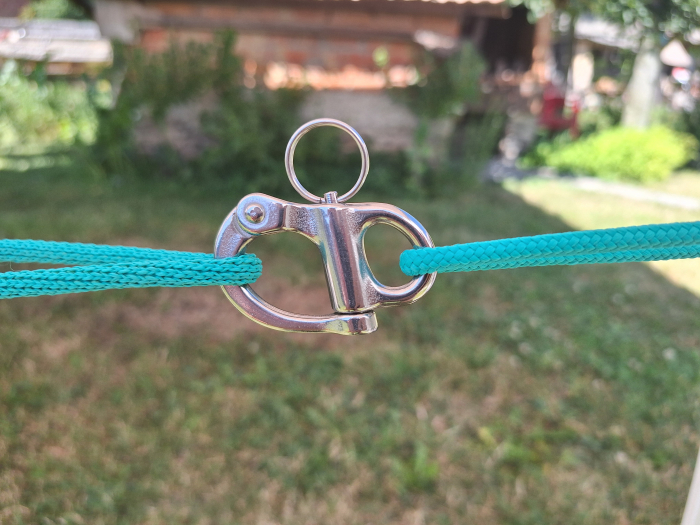 Musher pánik karabiner - gyors oldású karabiner húzósportokhoz [2]