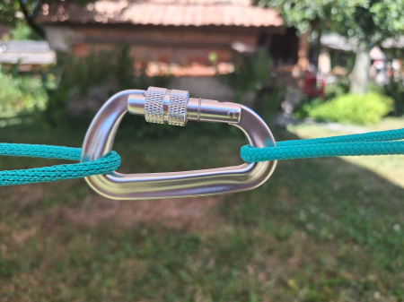 Musher Screwgate Carabiner - Secure Clip for Dog Sports [1]