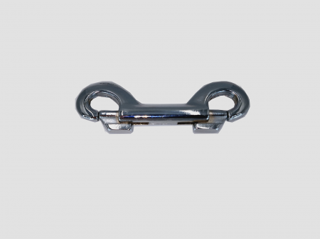 Carabiners - Musher Double Carabiner - Nickel-Plated, Dual-Sided