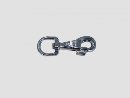 Carabiners - Musher Swivel Carabiner - Nickel-Plated, Anti-Twist