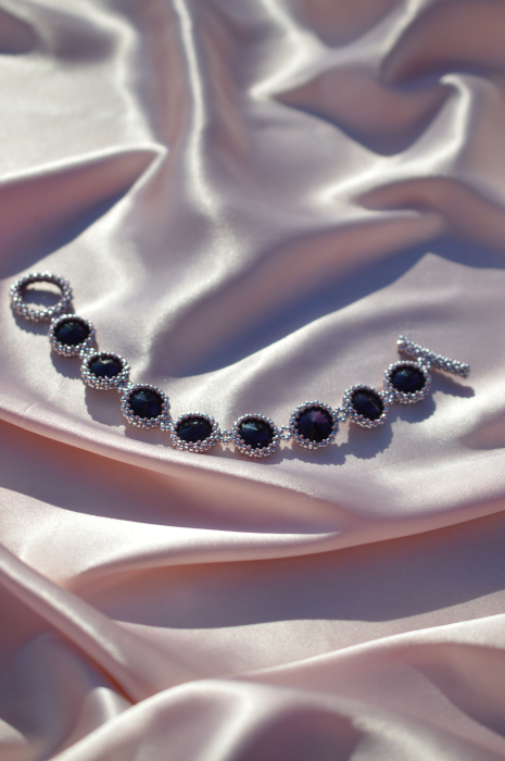 Bratara cu Cristale - amethyst [6]