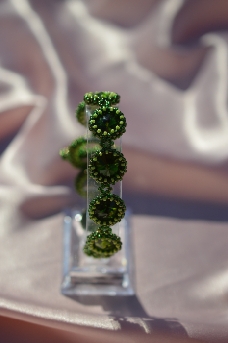 Bratara cu Cristale - Olivine [5]