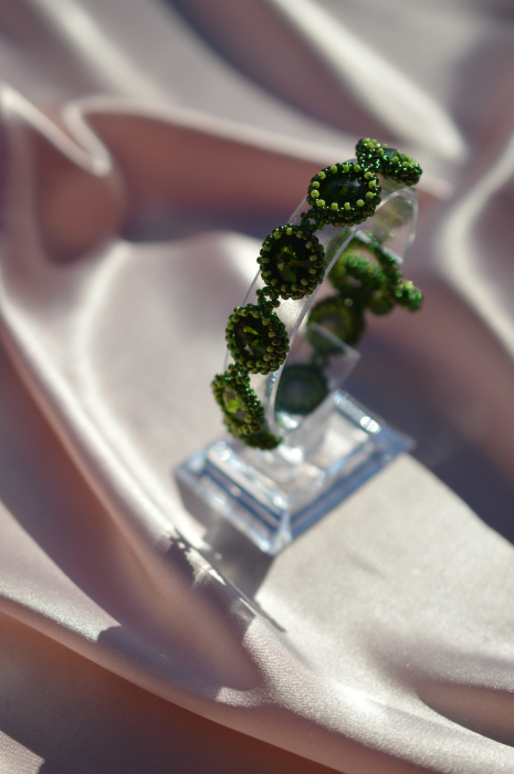 Bratara cu Cristale - Olivine [6]