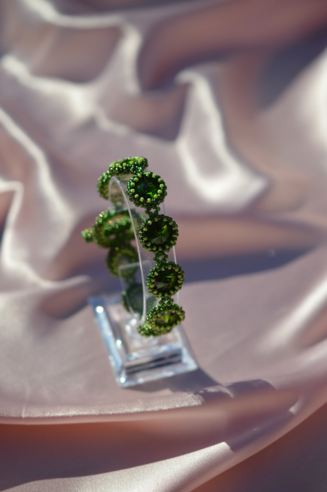 Bratara cu Cristale - Olivine [3]