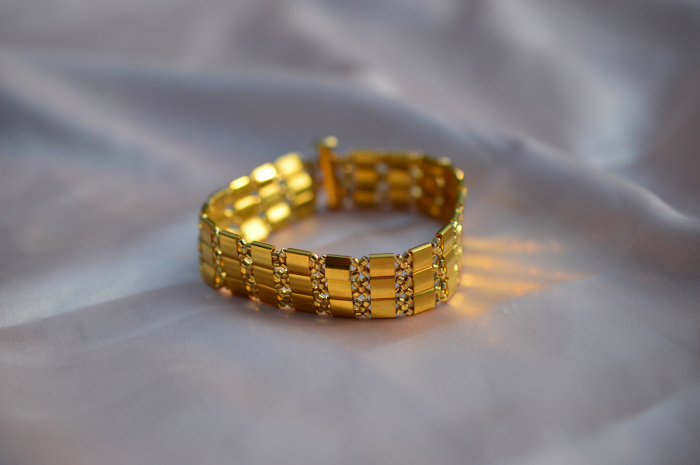 Bratara placata cu aur 24k [2]