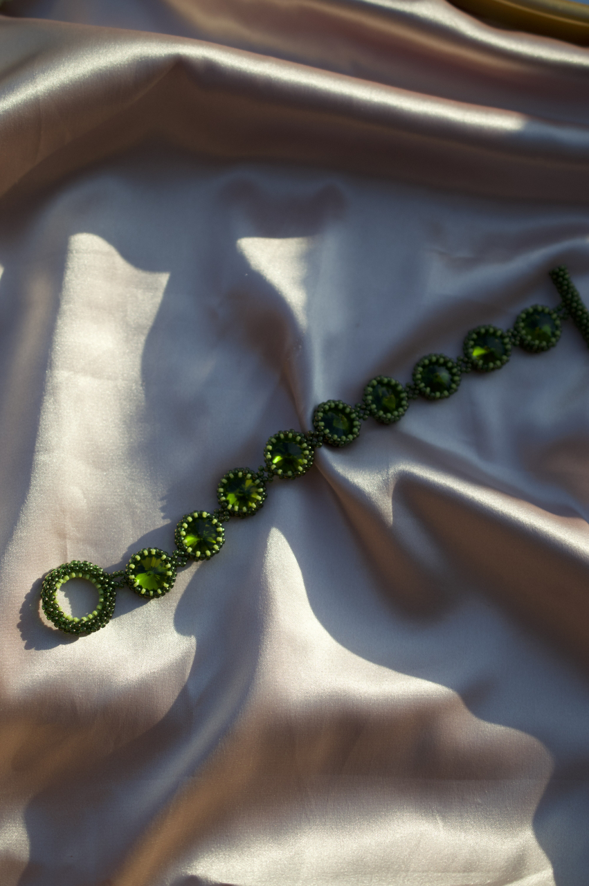 Bratara cu Cristale - Olivine [2]