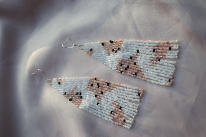 Cercei Albi perlati [2]