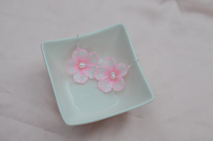 Cercei Flori de Cires [3]