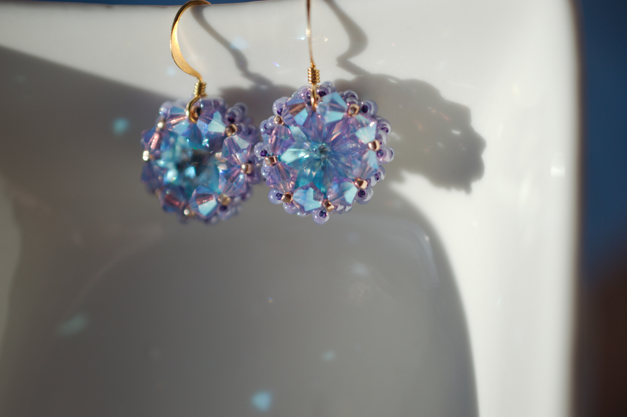 Cercei cu Cristale  - Aurora [2]