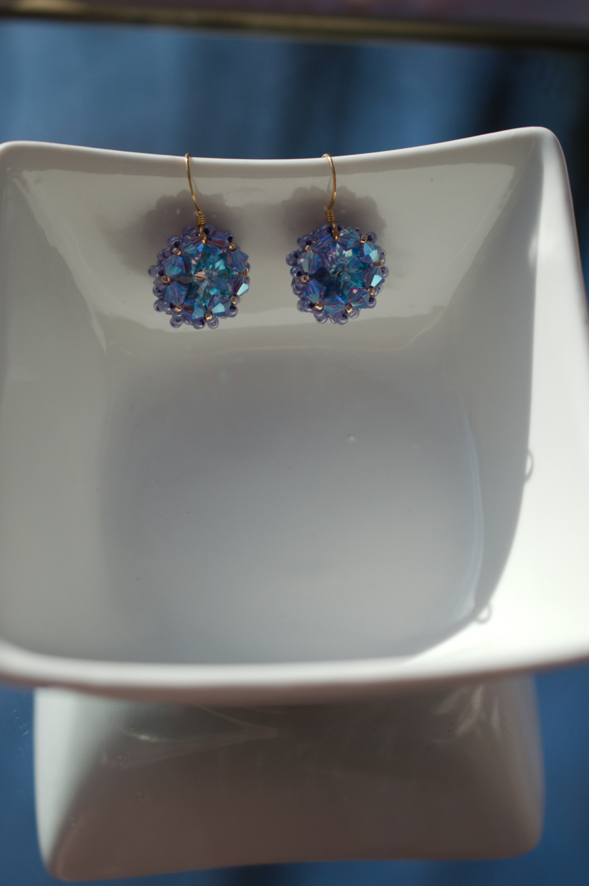 Cercei cu Cristale  - Aurora [6]