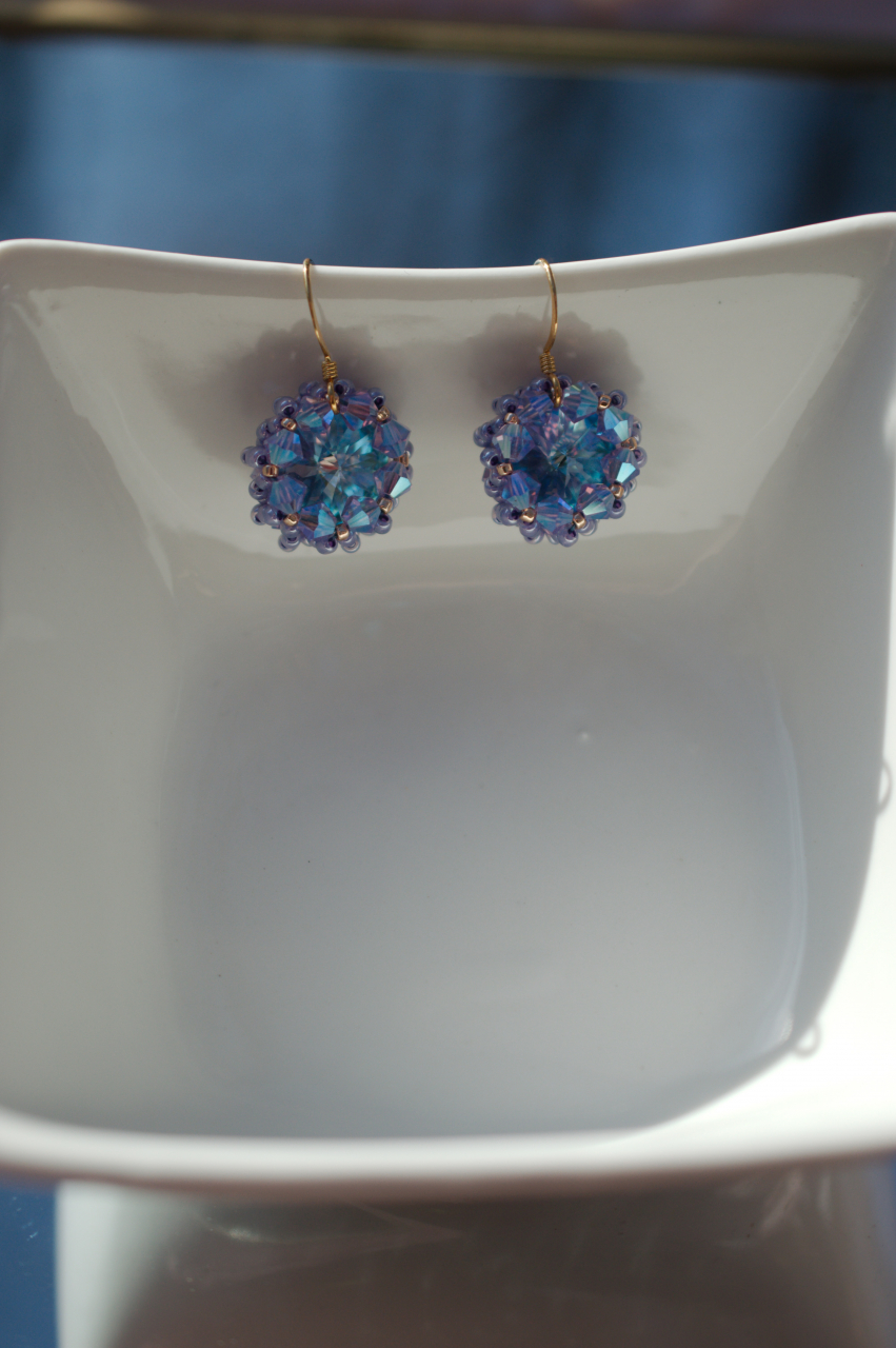 Cercei cu Cristale  - Aurora [7]